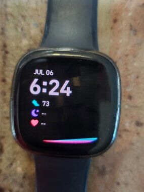 Fitbit Sense Activity Tracker with 2 chargers
